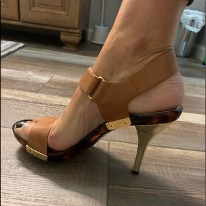 Michael Kors patent leather high heels